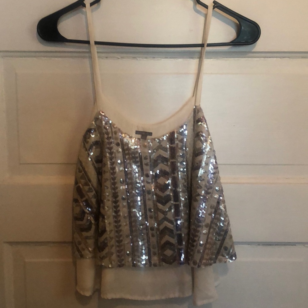 Sequin top